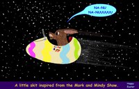 Easter Bunny's Flying Egg by moyomongoose