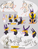 Fenway Model Sheet by Dreamkeepers - griffin