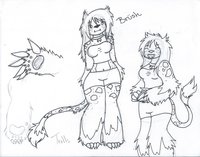 Brush by Rumble - girl, female, character sheet, troll, female/solo