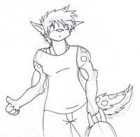 Gabe Lastness  by Rumble - female, hyena, cuteness, cutie, female/solo