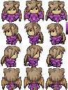 Purple Blood Knight by tkn156 - rpg, sprite, catbat