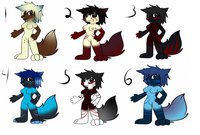 Adoptables 06/05/2015 by Urionarth - dog, dragon, fox, cute, female, wolf, male, rabbit, gryphon, wolfess, shark, femboi, femme, ref, canid, lady, reference, dragoness, adoption, dragons, gifts, adoptable, adopt, male/female, adoptables, male/solo, male female, moster, adop, trendiest, louve