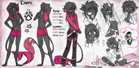 'Ref Sheet' by TennaShoe by DanteLovett - male, lion, reference sheet