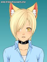 Natalie Moore: Detective by YuriAtachi - female, wolf, dress up, lupine, cop, blonde hair, agent, gold eyes, o.c., story?