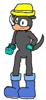 Crash the Rhino by 2BIT - male, rhinoceros, sonic fan character, genex, crash the rhino