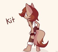 LazyBrownFox by Kaips - fox, female, tomboy