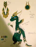 AD by pixiestick8256 by Dlweedo - prize, gift art, angeldragon