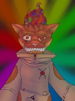 Cid The Nightmare of the Fade by GrayBeast - male, paint, oc, crazy, stream, yordle, league of legends, fade, yordles