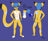 Kasuka :New Ref: by KoinuKasuka - cat, male