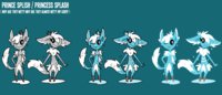 -prince/Princessfy me Commission - Prince Splish and Princess Splash by ShaneFrost