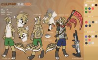 Culphix The fox by Hirousan - fox, fursona, culpeo fox, culpeo, hirou-san, hirousan, culphix the fox, culphix, amazing suit