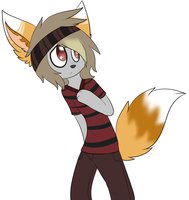 Hey It's Me by LiuTheKitty775 - male, catboy, regular, shy guy, cute art