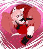 {C} Bat Girl by HeartsSpine - cute, female, bat, anthro, anthropomorphic