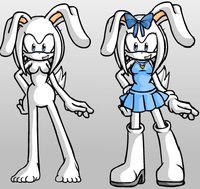 Sharon the Bunearean by BananaPantsParade - bunny, female, rabbit, heiress, penitatas, sharon, sacred planet, bunerean, sharon the bunny