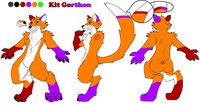 Kit Gorthon by foxdemon - fox, male