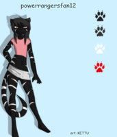 Girlish tiger by Kettusito - male, tiger, girly, femboy, crossdresser, kettu