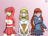[May 2009] Daisy, Lilina, Penelope by fibs