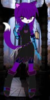 sonic oc jinx the mystical fox by yunaininjamisterss - fox, female, magic, gothic, sonic the hedgehog, sorceress, mobian, foxgirl, sonic fan characters, gothic lolita, mobians, magical girl, sonic oc, oc's