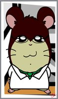 Profesor Rod by ProfesorRod - male, glasses, my, fursona, hamster, rod, geek, labcoat, dwarf, campbell, profesor