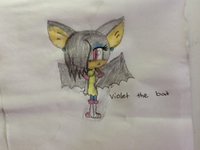 Violet the bat :D by misayorina1230 - female, sonic, lol, sonic fan character