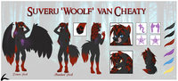 NEW REF-SHEET <3 actual body & color ;P by SylasTempest - #anthro, #red, #furry, #suveru, #crescent0100, #dancrescentwolf, #suveruwoolf, #black, #colorpalette, #referencesheet, #refsheet, #wolf