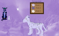 Syrupstain Ref Sheet by Itachislilgirl - cat, male, winterspring cub