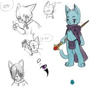 Reki Figure by RallyReki - cat, kitty, male, mage, magi