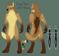 The Weaponmaster by Bakari - sword, wolf, male, werewolf, anthro, weapon, nguar