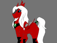 Satanas: Sombra's Apprentice by VixenSlade - stallion, demon pony