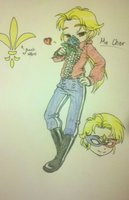 Ma Cher by Seiokou - male, anime, human, hero, france, bishounen, magical girl, magical girls, ma cher