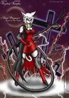Ready +Silvia Phantom+ by Kyanbu - mother, female, sexy, vampire, badass, mischief, busty, dash, saga, powerful, knights, catgirls, ani-human, phantomcat, d-resonate, sarina's
