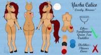 Lovely Hooves Reference Sheet 2016 by mladyhooves - female, equine