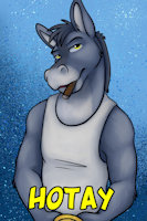 Hey there.... by Hotay - male, donkey, cigar, redneck, hoofer