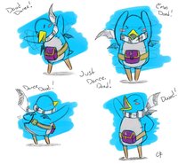 Just Dance Dood by RallyReki - penguin, dood, disgaea, prinny