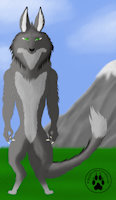 Taruk by BlackWoodWolf - male, morgul wolf
