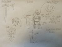 Zelda Movie Concept (Link) by MasterMochiKun - male, movie, hylian, concept art, link, legend of zelda