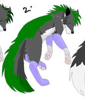 Revy by AvoidedCat74 - female, wolfess, anthro, feral