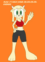 Paige the Goat by BananaPantsParade - goat, female, paige, caprian