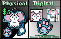Chibi Doll Badge by catears16