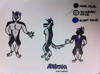 Ashitaka w/Digitigrade legs by AshiWolf - wolf, male, canid