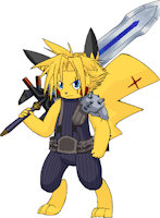 Zion Strife - The Soldier by Nijayias - male, pokemon, soldier, weapon, pikachu, scars, masculine, ultima