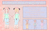 -Lin Reference- by KuroNekoKimi - female, commission, panda, anime, human, reference, manga