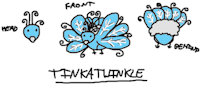 TinkaTwinkle - MEGA Craft - Monster by FloppyPony - sketch, cute, female, male, bird, blue, ice, white, fluffy, digital, avian, art, cold, color, black and white, coloured, colored, beautiful, colour, doodle, concept, fluff, concept art, artwork, no color, digital drawing, digitaldrawing, digitalartwork, mega craft