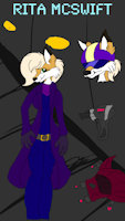 Rita McSwift by D0omy - fox, girl, woman, female, starfox, foxes, foxy