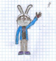 Mixtri The Rabbit Demon by KoRnRULE23 - female, metal, rabbit, kid, demon, heavy, smart, rabbit demon
