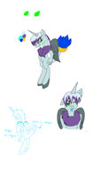 sporesona Cadance by D0omy - female, creature, unicorn, wing, spore, sporecreatures