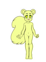 Timmy, the squirrel by AcidSkunkWolf - male, squirrel, character sheet