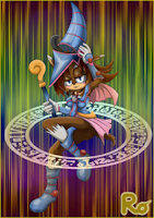 Cylia the Antelope as Dark Magician Girl by RaianOnzika