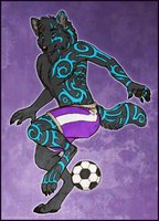 my furson. Jace Asgard  by jacebluewolf - wolf, male, soccer