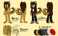 Daryl Ref Sheet by GothicDecay - husky, male, gothicdarkwolf, gothicdecay, nerodarkwolf, xxvelvet-oreoxx, littlev